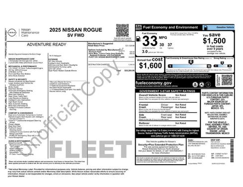 2025 Nissan Rogue SV