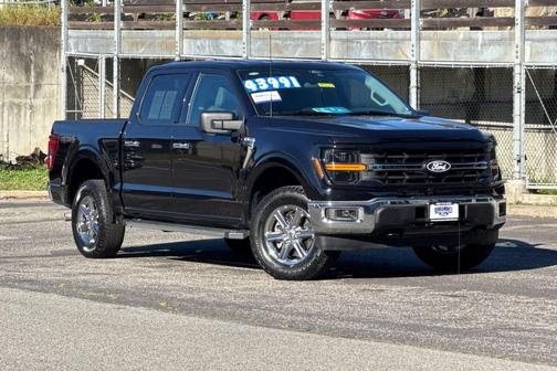 Agate Black Metallic 2025 Ford F-150 XLT