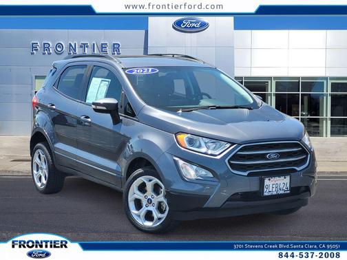 Smoke Metallic 2021 Ford EcoSport SE