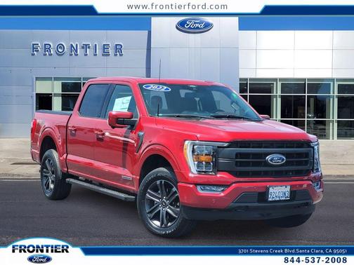 Rapid Red Metallic Tinted Clearcoat 2022 Ford F-150 Lariat