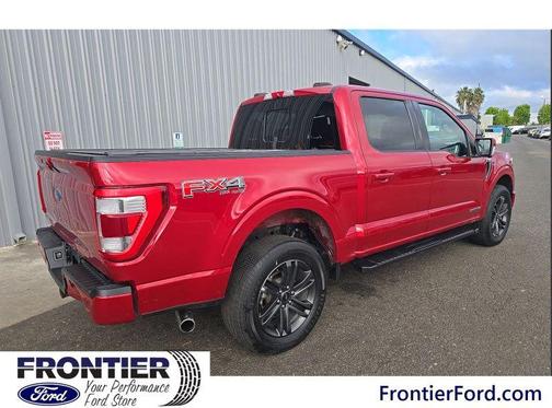 Rapid Red Metallic Tinted Clearcoat 2022 Ford F-150 Lariat