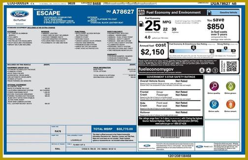 2013 Ford Escape Titanium