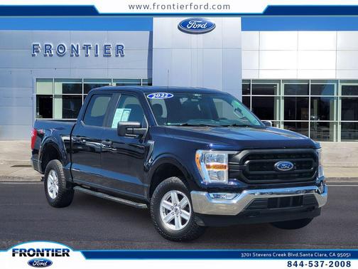 Blue 2022 Ford F-150 XL