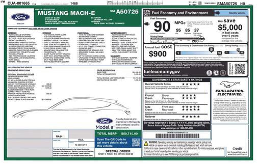 2025 Ford Mustang Mach-E GT