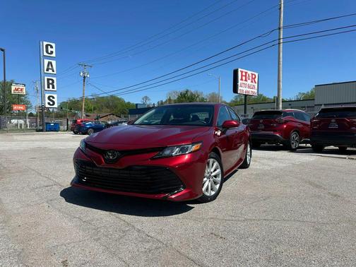 Ruby Flare Pearl 2018 Toyota Camry LE