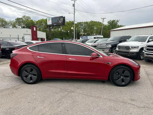 Red Multi-Coat 2018 Tesla Model 3 Long Range
