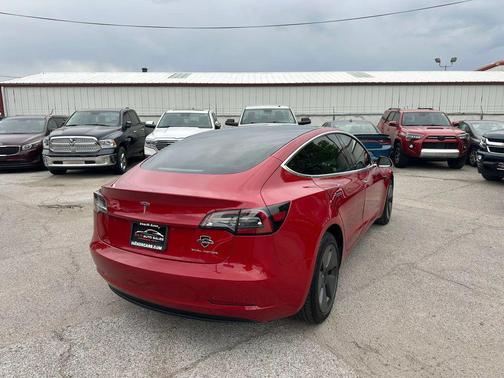 Red Multi-Coat 2018 Tesla Model 3 Long Range