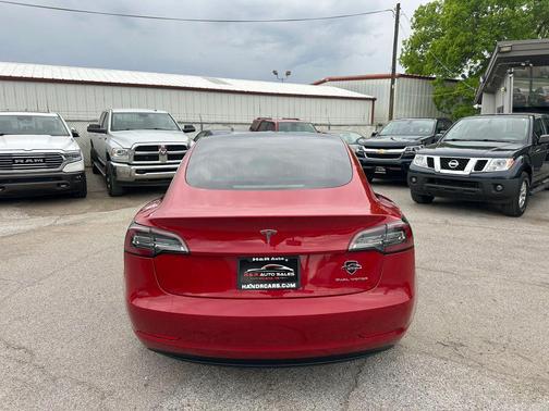 Red Multi-Coat 2018 Tesla Model 3 Long Range