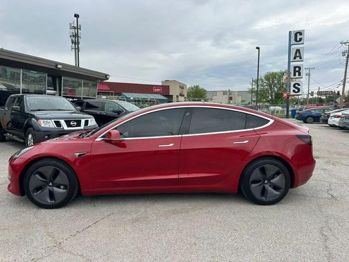 Red Multi-Coat 2018 Tesla Model 3 Long Range