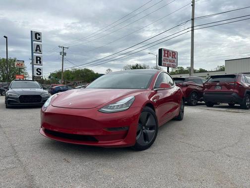 Red Multi-Coat 2018 Tesla Model 3 Long Range