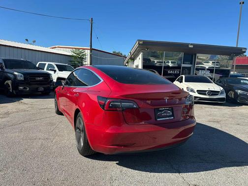Red Multi-Coat 2018 Tesla Model 3 Long Range