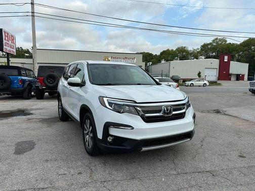 Platinum White Pearl 2020 Honda Pilot AWD EX-L