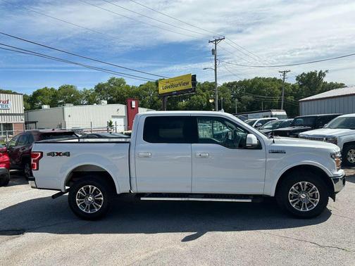 White 2018 Ford F-150 Lariat