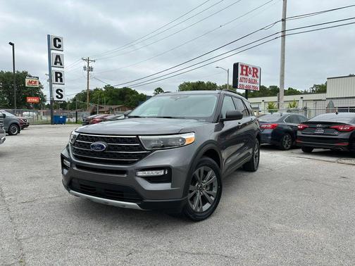 Carbonized Gray Metallic 2021 Ford Explorer XLT