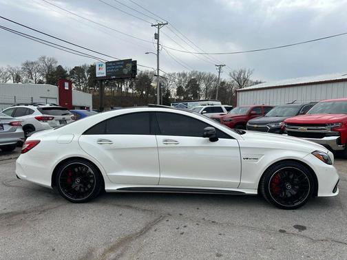 designo Diamond White Metallic 2017 Mercedes-Benz AMG CLS 63 S-Model 4MATIC