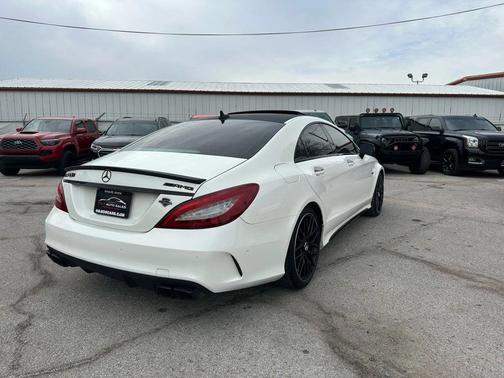 designo Diamond White Metallic 2017 Mercedes-Benz AMG CLS 63 S-Model 4MATIC