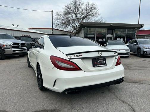 designo Diamond White Metallic 2017 Mercedes-Benz AMG CLS 63 S-Model 4MATIC