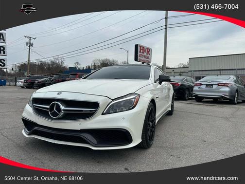 designo Diamond White Metallic 2017 Mercedes-Benz AMG CLS 63 S-Model 4MATIC