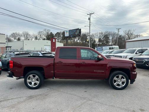 Red 2017 Chevrolet Silverado 1500 2LT