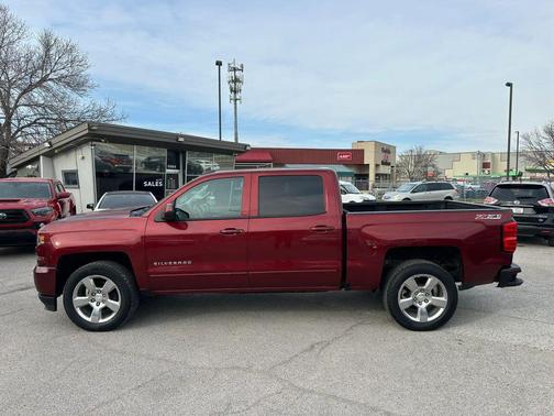 Red 2017 Chevrolet Silverado 1500 2LT