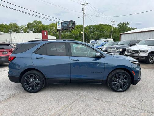 Lakeshore Blue Metallic 2024 Chevrolet Equinox AWD RS