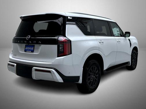 Aspen White Tricoat 2026 Nissan Armada SV