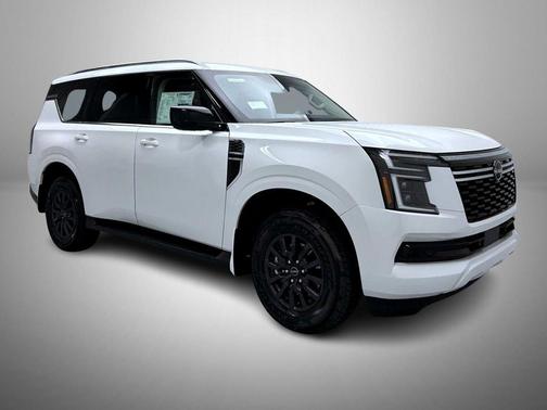Aspen White Tricoat 2026 Nissan Armada SV