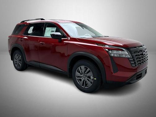 Scarlet Ember Tintcoat 2026 Nissan Pathfinder SV