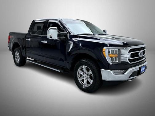 Antimatter Blue Metallic 2021 Ford F-150 XLT