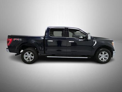 Antimatter Blue Metallic 2021 Ford F-150 XLT