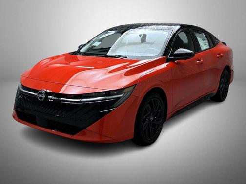 Energetic Ember/Super Black 2027 Nissan Sentra SR