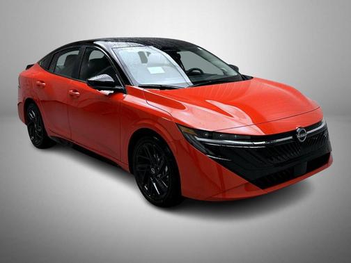 Energetic Ember/Super Black 2027 Nissan Sentra SR