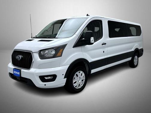 Oxford White 2024 Ford Transit-350 XLT