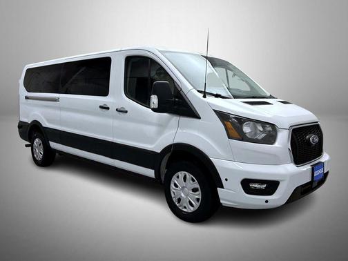 Oxford White 2024 Ford Transit-350 XLT