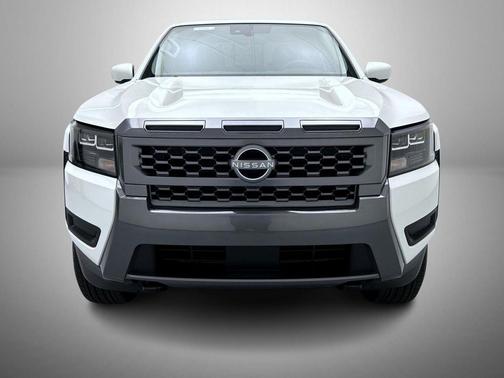 Glacier White 2026 Nissan Frontier SV