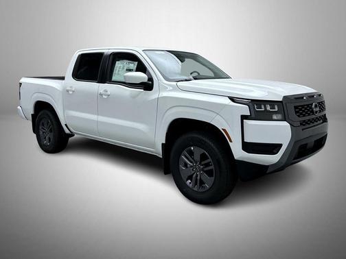 Glacier White 2026 Nissan Frontier SV