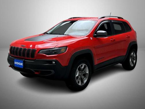 Firecracker Red Clearcoat 2019 Jeep Cherokee Trailhawk