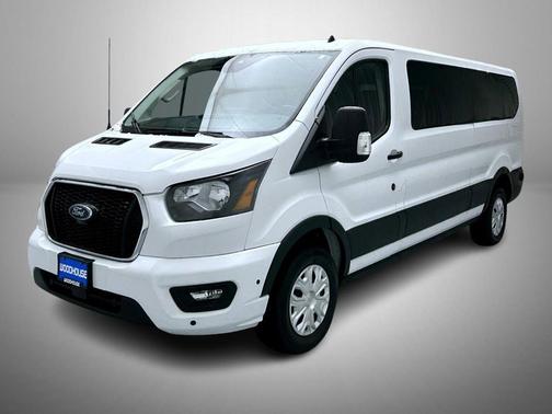 Oxford White 2024 Ford Transit-350 XLT