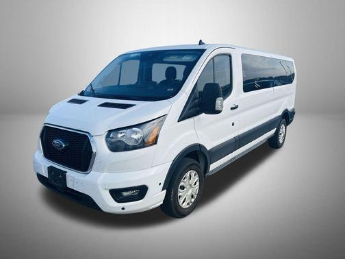 Oxford White 2024 Ford Transit-350 XLT
