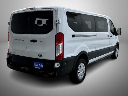 Oxford White 2024 Ford Transit-350 XLT