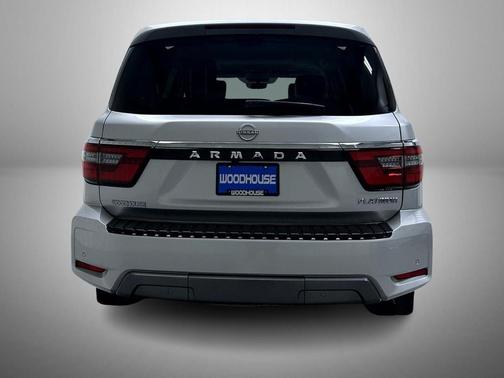 Brilliant Silver Metallic 2021 Nissan Armada Platinum 4WD