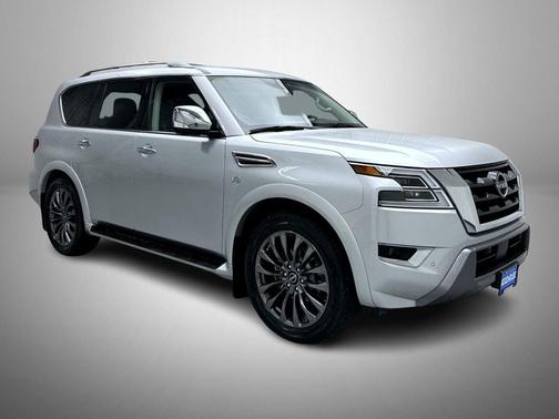 Brilliant Silver Metallic 2021 Nissan Armada Platinum 4WD