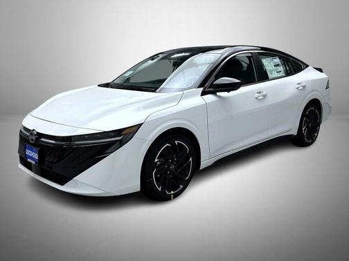 Aspen White/Super Black 2026 Nissan Sentra SR