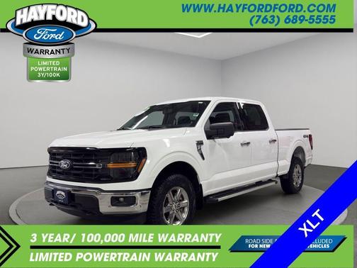 White 2024 Ford F-150 XLT