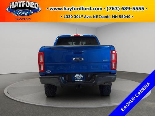 Lightning Blue Metallic 2020 Ford Ranger Lariat