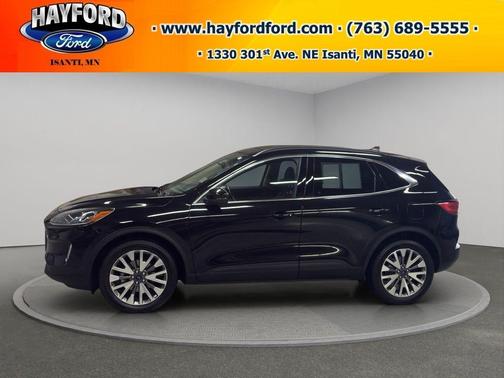 Black Metallic 2020 Ford Escape Titanium