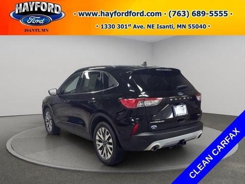 Black Metallic 2020 Ford Escape Titanium