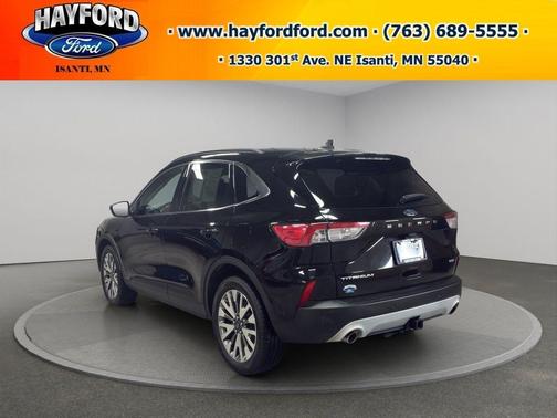 Black Metallic 2020 Ford Escape Titanium