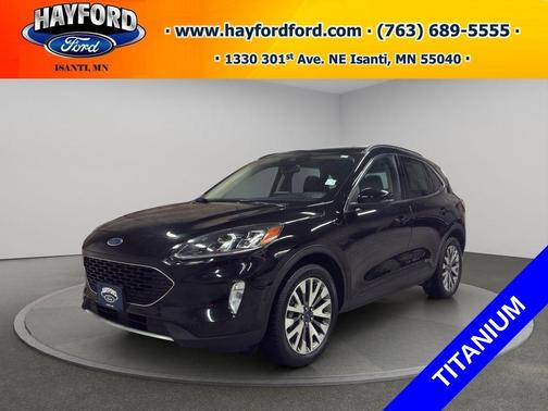 Black Metallic 2020 Ford Escape Titanium