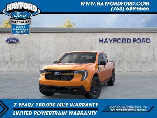 Orange Fury 2026 Ford Maverick Tremor